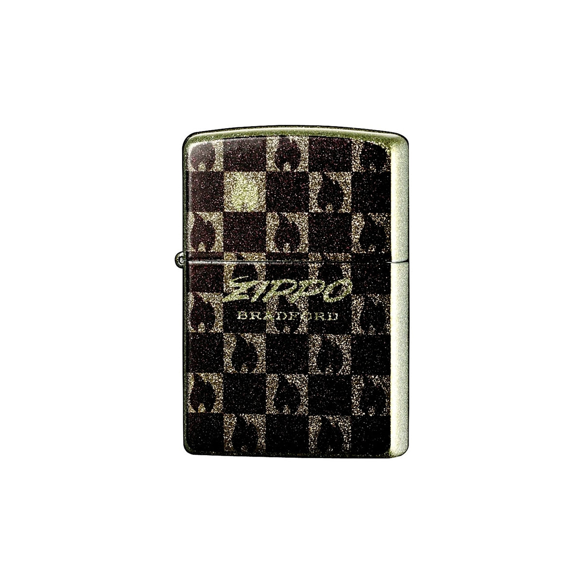 Zippo 26489 Shiny Flame Black