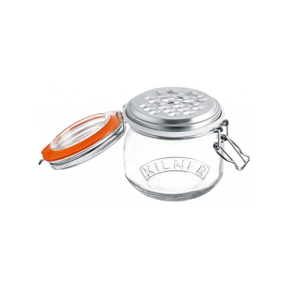 Kilner Clip Top nádoba na skladování se struhadlem, 0,5 l, 0025.841