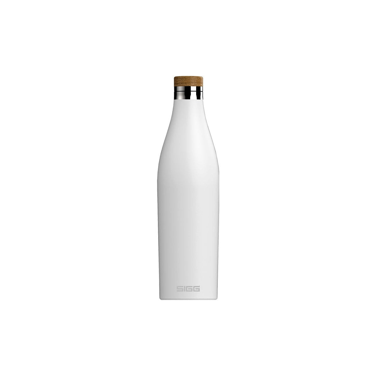 Sigg Meridian dvojstenná fľaša na vodu z nerezovej ocele 700 ml, biela, 8999.80