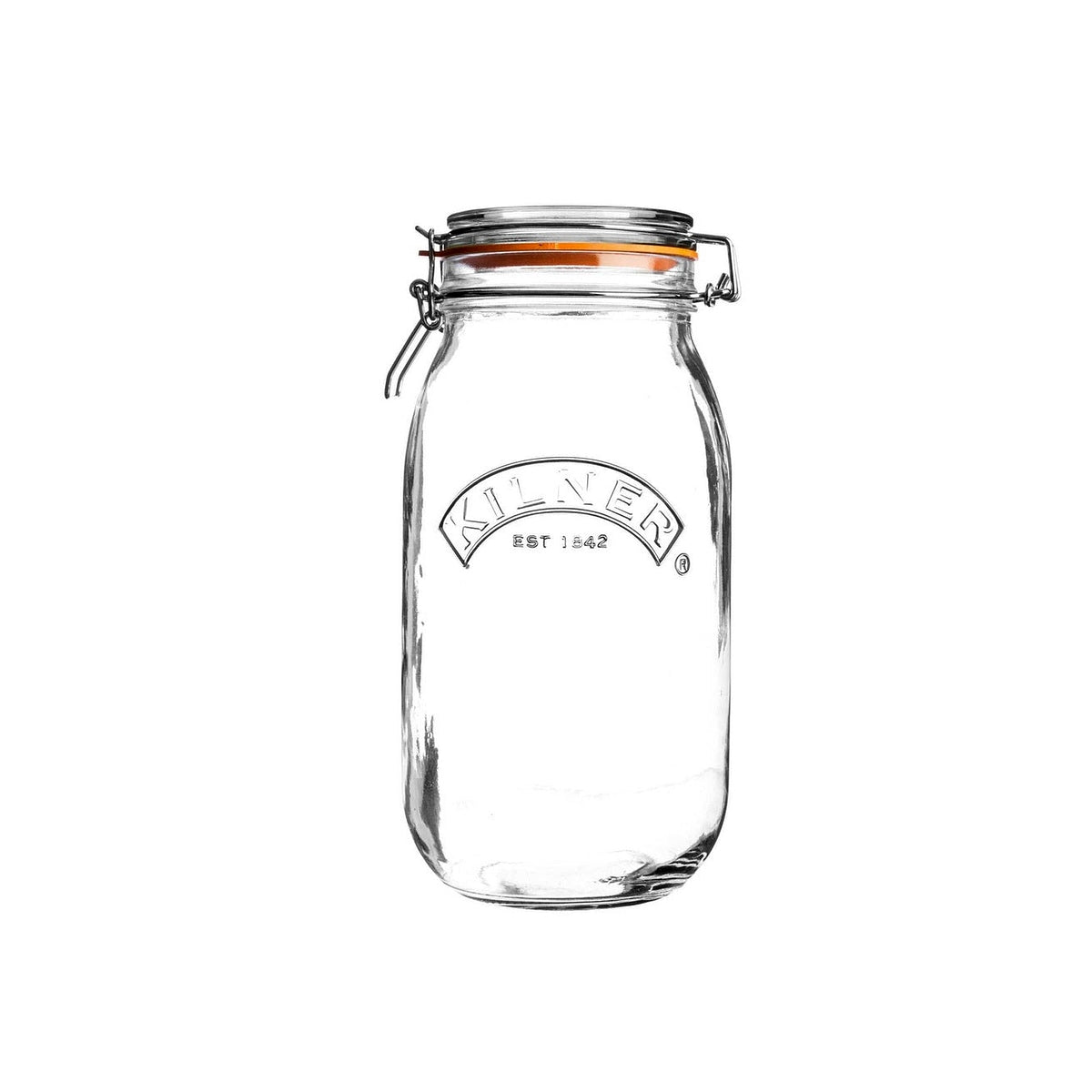 Kilner Clip Top zavařovací sklenice s klipem, kulatá, 3 l, 0025.494