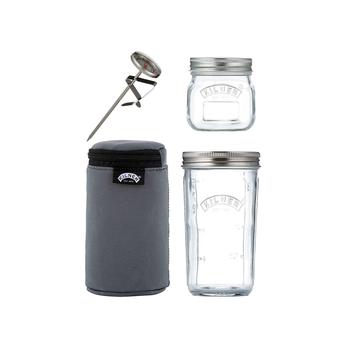 Súprava Kilner Create and Make na výrobu domáceho jogurtu, 0,5 l, 0025.037