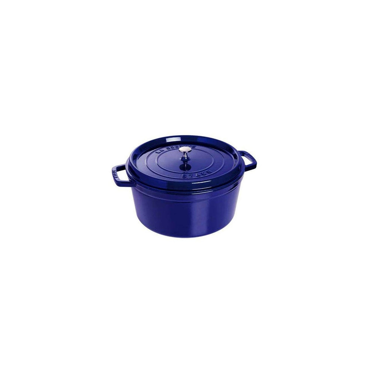 Staub Cocotte okrúhly hrniec 22 cm/2,6 l tmavomodrý, 1102291