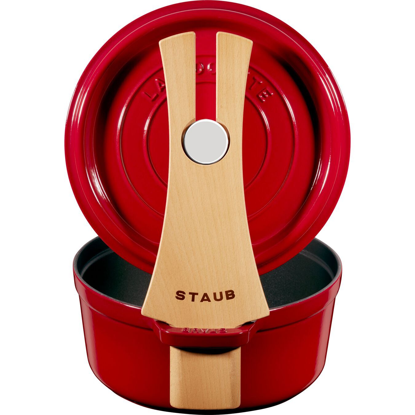 Drevený držiak na veko Cocotte Staub, 40501-124