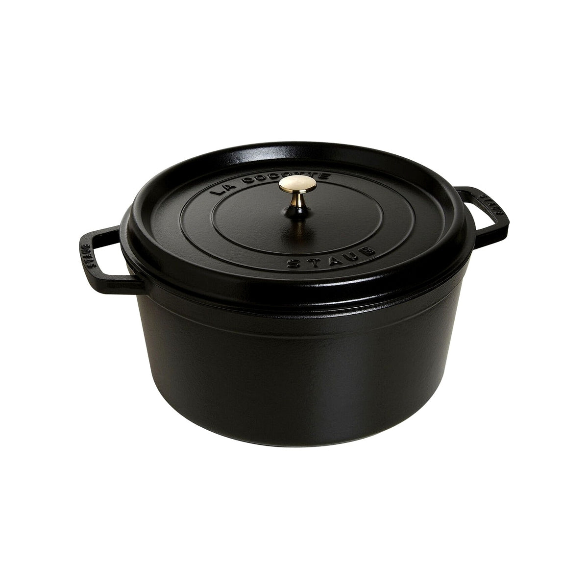 Staub Cocotte hrnec kulatý 34 cm/12,6 l černá, 1103425