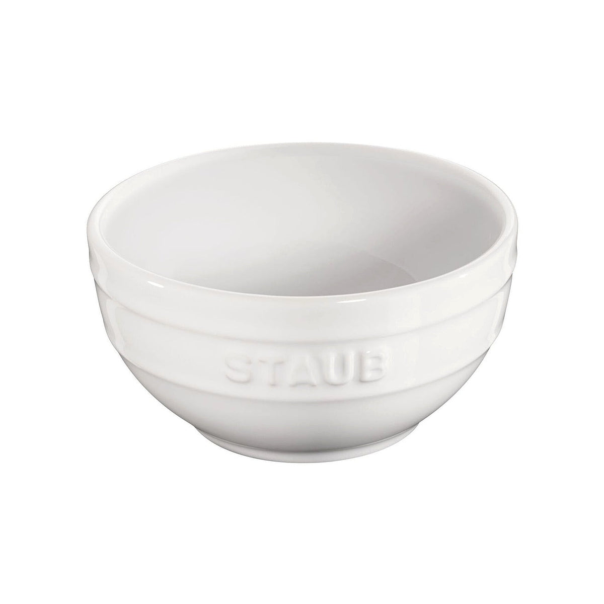 Keramická okrúhla misa Staub 12 cm/0,4 l biela, 40511-125