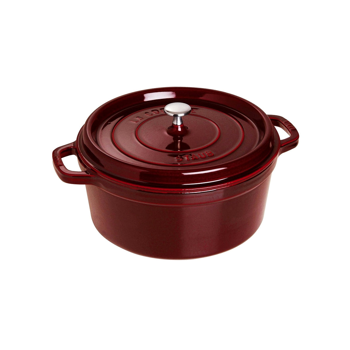 Staub Cocotte hrnec kulatý 28 cm/6,7 l grenadina, 1102887