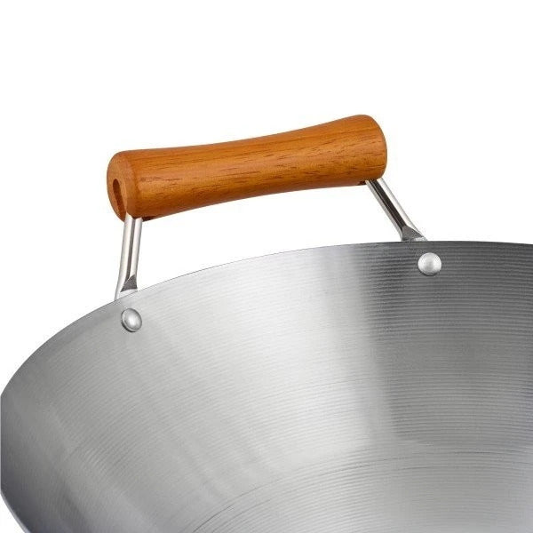 Ken Hom wok Excellence panvica z uhlíkovej ocele, 36 cm, KH436003