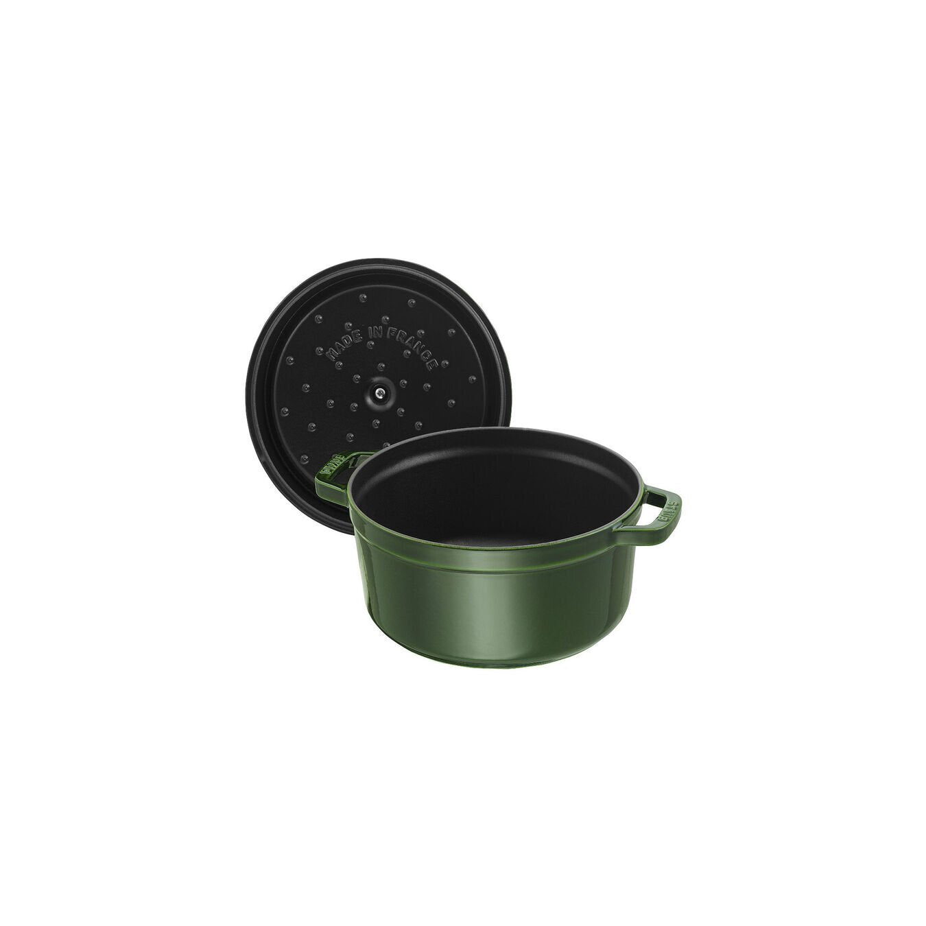 Staub Cocotte hrniec okrúhly 22 cm/2,6 l bazalka, 1102285