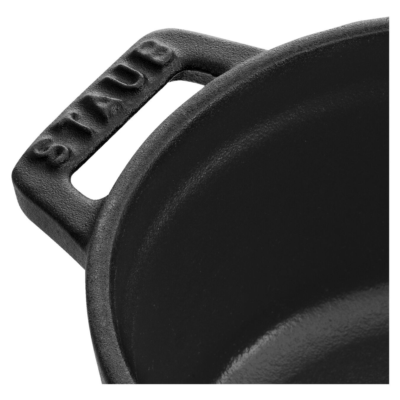 Staub Cocotte hrnec kulatý 12 cm/0,4 l černý, 1101225