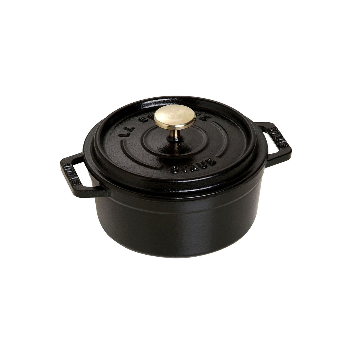 Staub Cocotte okrúhly hrniec 12 cm/0,4 l čierny, 1101225