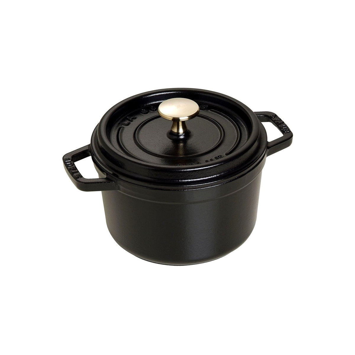 Staub Cocotte okrúhly hrniec 16 cm/1,2 l čierny, 1101625