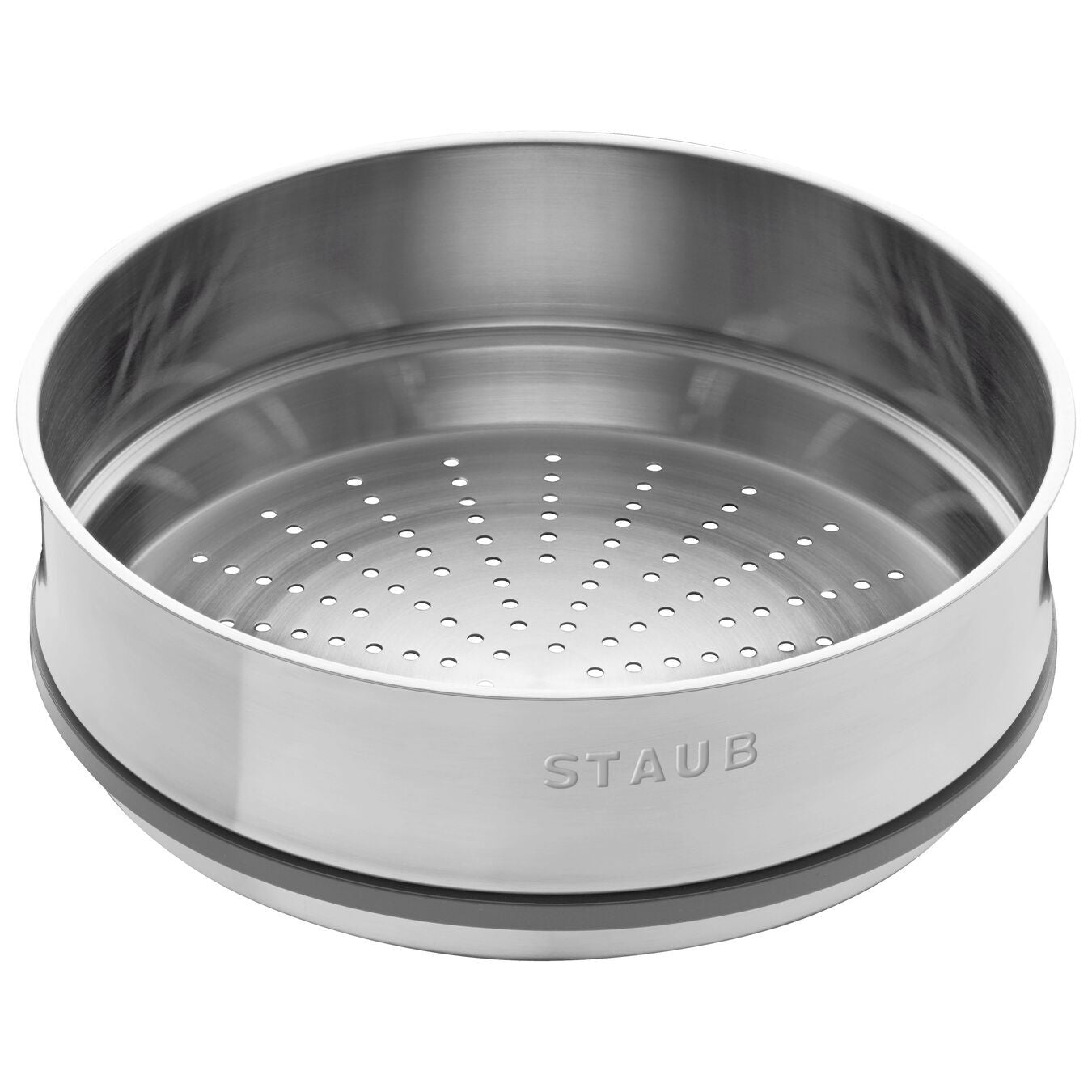 Staub Cocotte hrnec kulatý s napařovací vložkou 26 cm/5,2 l černý, 1133825