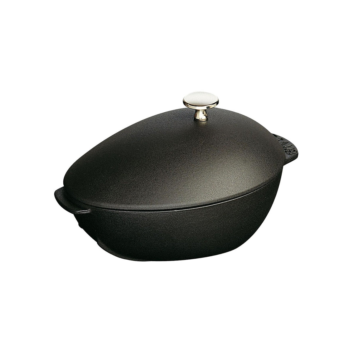 Staub litinový hrnec na mušle s mřížkou 25 cm/2 l černý, 1102523