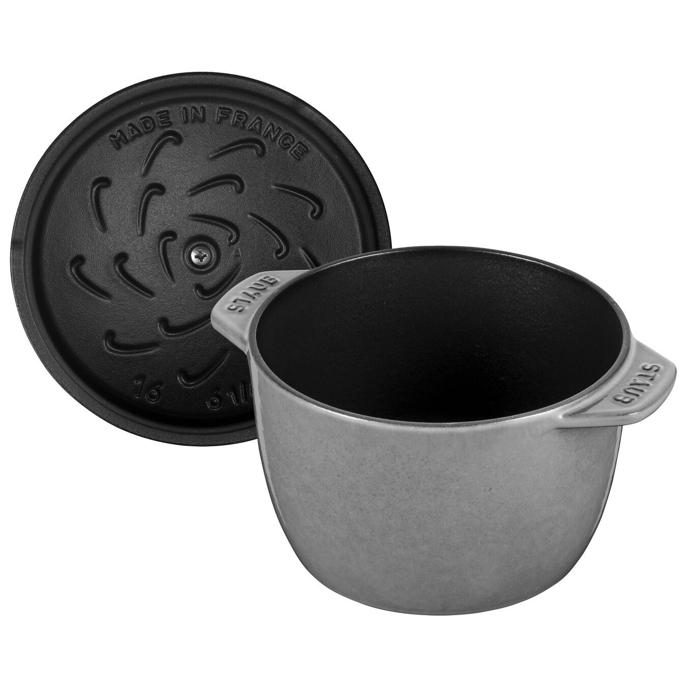 Staub Cocotte ryžovar 16 cm/1,5 l sivý, 11721618