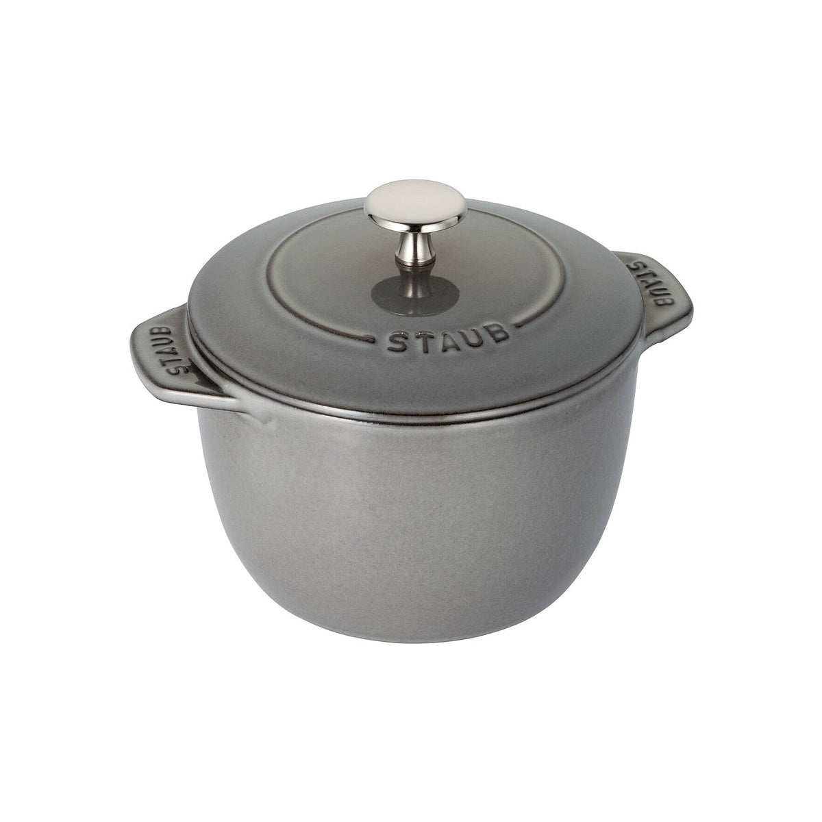 Staub Cocotte hrnec na rýži 16 cm/1,5 l šedý, 11721618