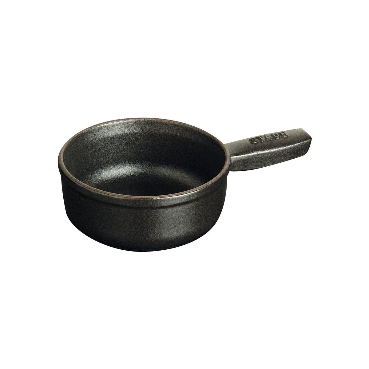 Staub mini hrniec na fondue 12 cm/0,35 l čierny, 1461223