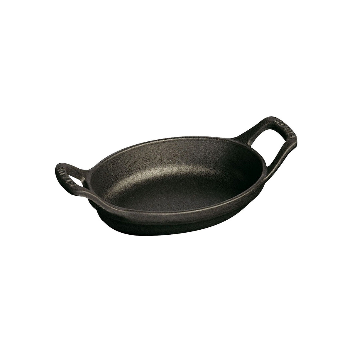 Staub Mini liatinový pekáč oválny 15 cm, čierny, 1301323