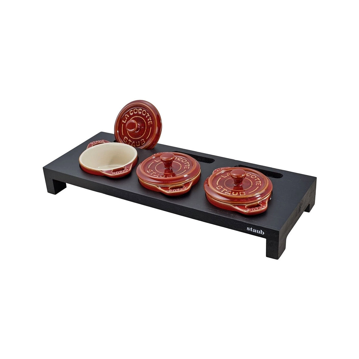 Staub wooden stand for mini pots Cocotte, 1190700