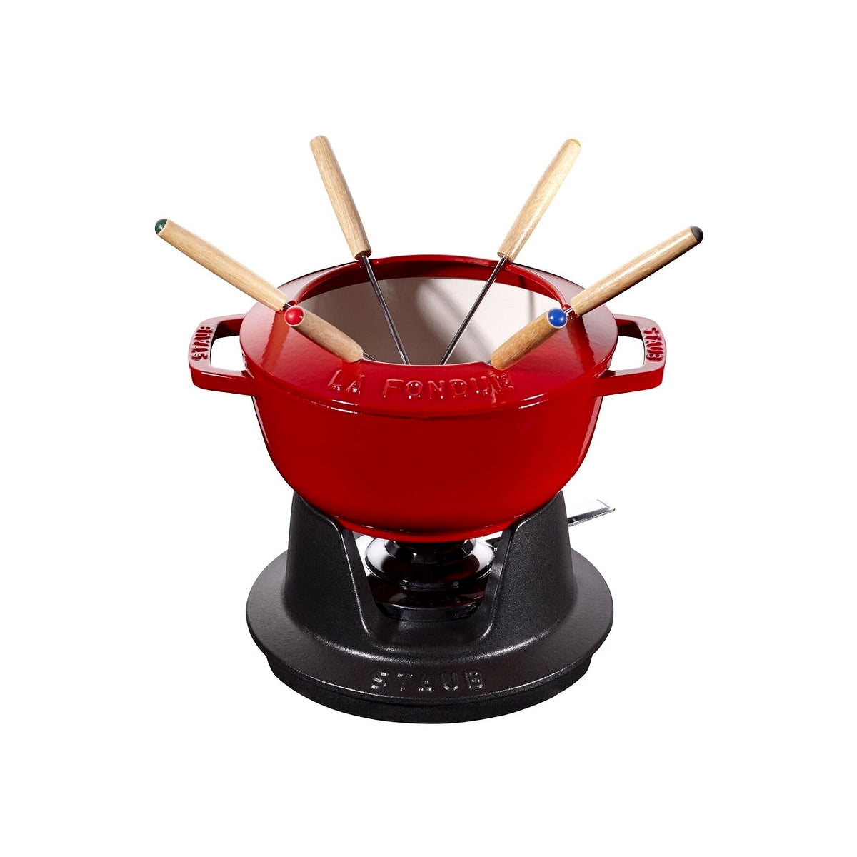 Staub Fondue sada 18 cm/1,65l višňová, 14001806