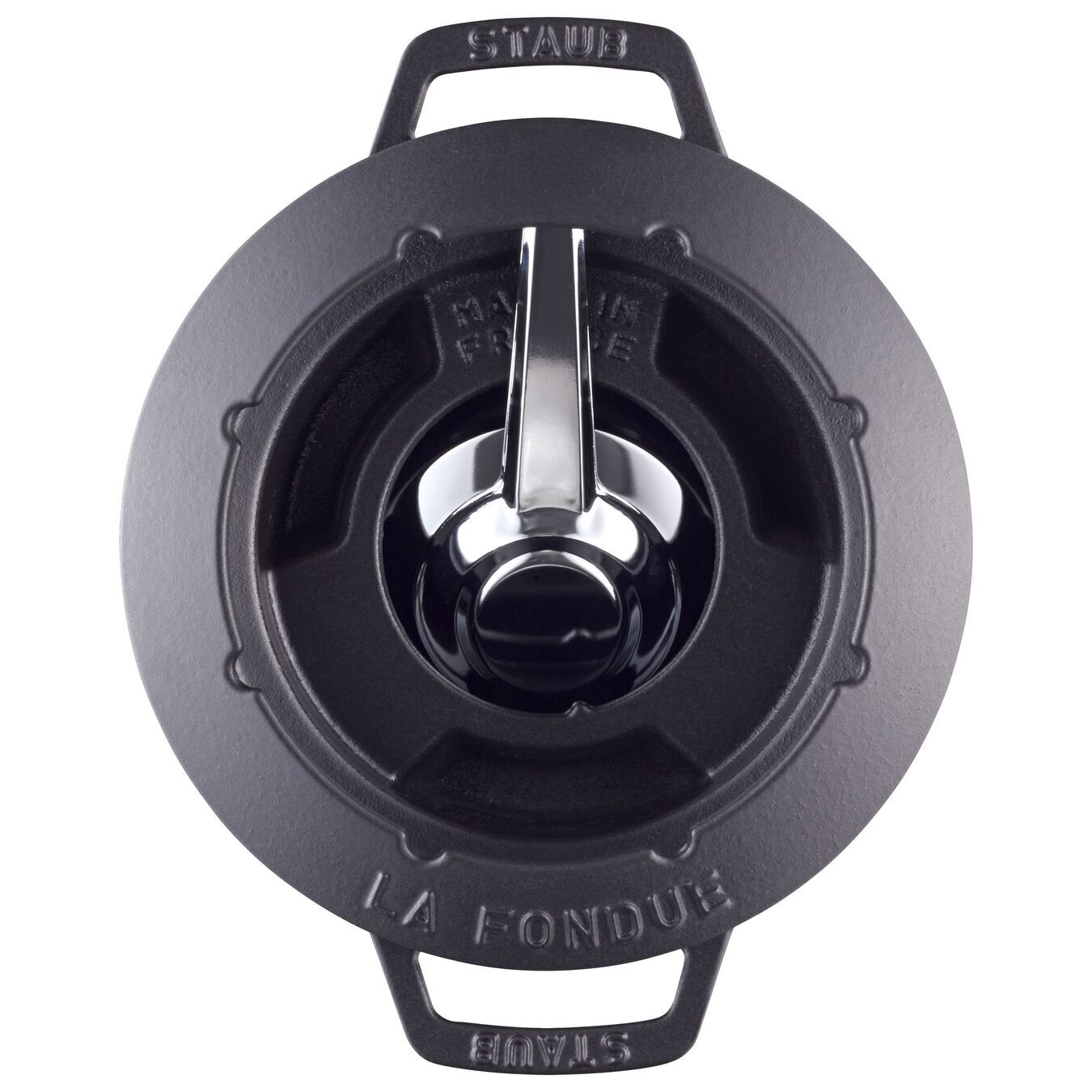 Staub Fondue sada 20 cm/2,35l černá, 14002023