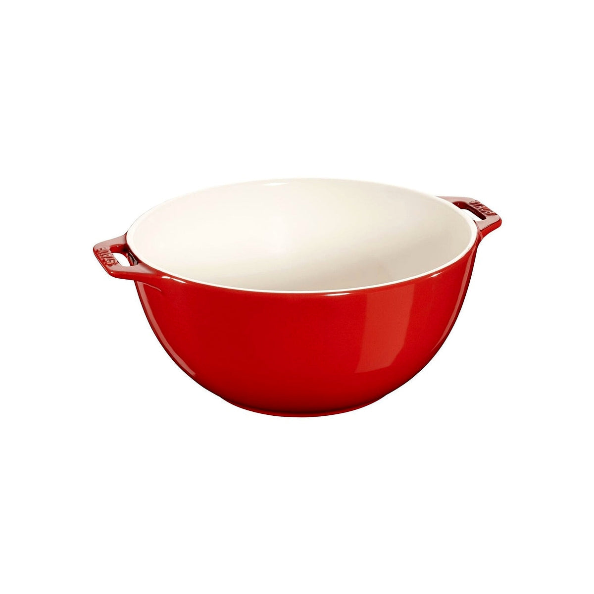 Keramická servírovacia miska Staub okrúhla 25 cm/3,2 l čerešňa, 40510-797
