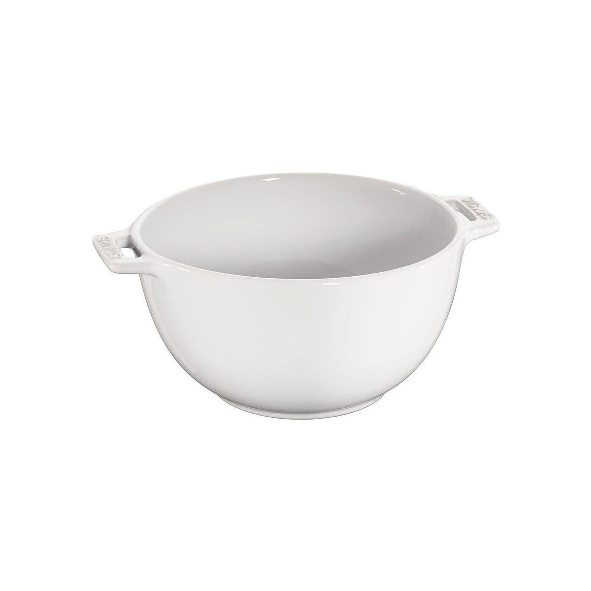 Keramická servírovacia miska Staub okrúhla 18 cm/1,4 l biela, 40511-452