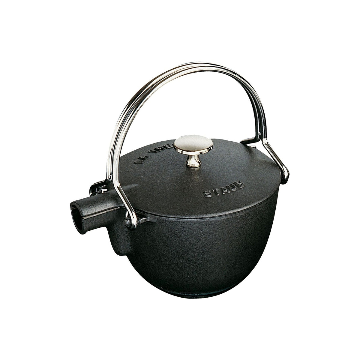 Staub cast iron tea kettle 21 cm/1.15 l black, 1650023
