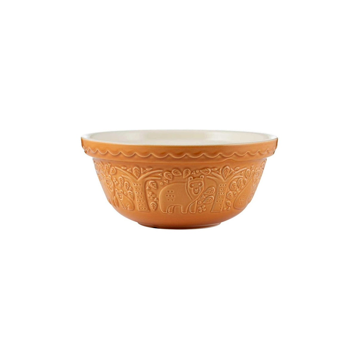 Mason Cash In The Forest bowl 24 cm, ochre, 2002.148