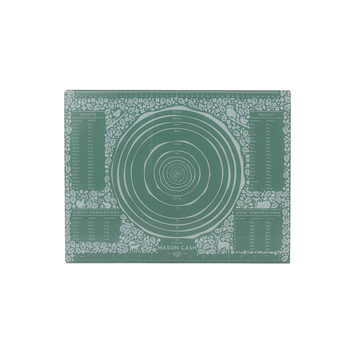 Mason Cash In The Forest sklenená podložka na cesto, 2002.237