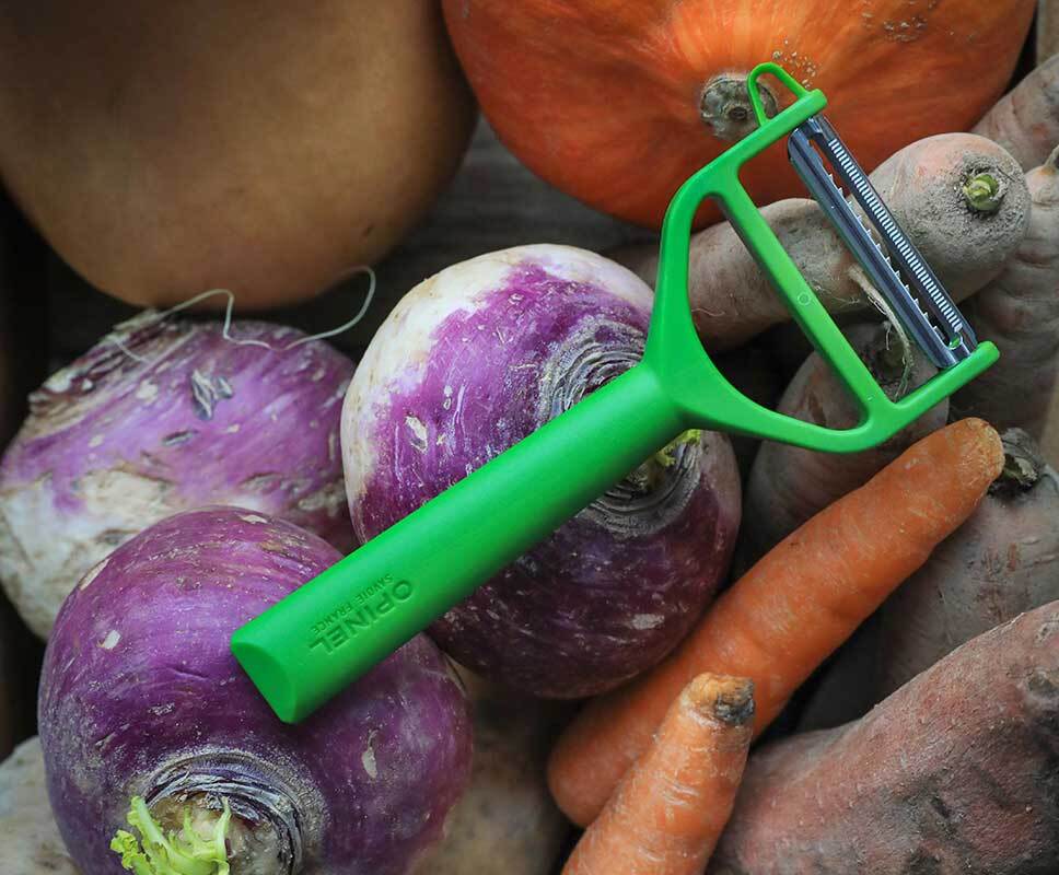 Opinel T-Duo plastová škrabka, zelená, 002428