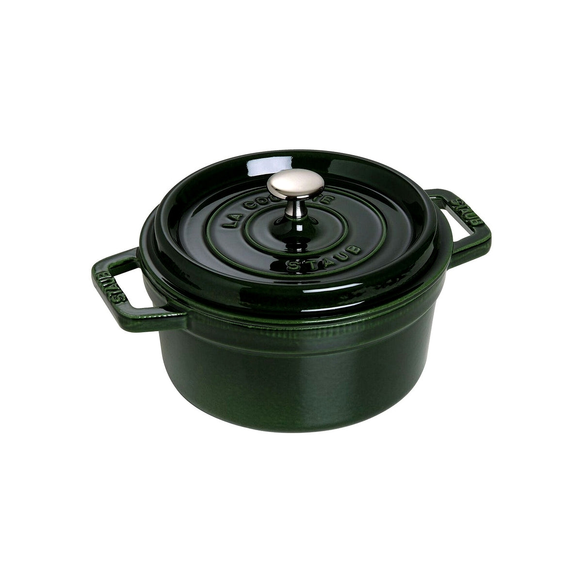 Staub Cocotte hrniec okrúhly 20 cm/2,2 l bazalka, 1102085