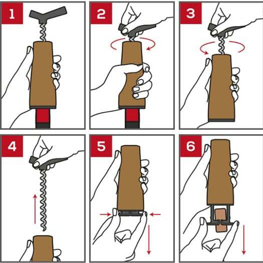 Peugeot wooden corkscrew Vigne, 200572