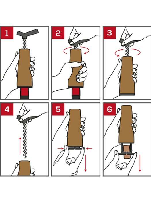 Peugeot Vigne dřevěná vývrtka, 200572