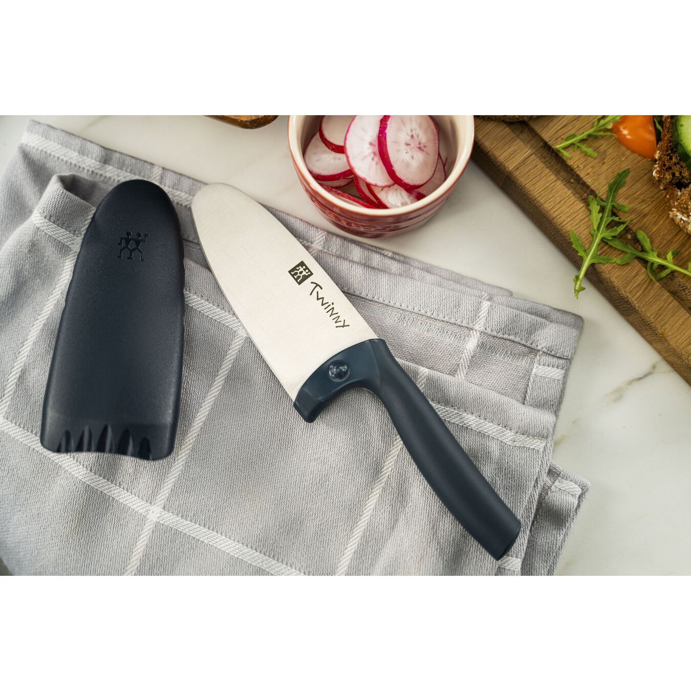 Detský nôž Zwilling Twinny 10 cm, modrý, 36540-101
