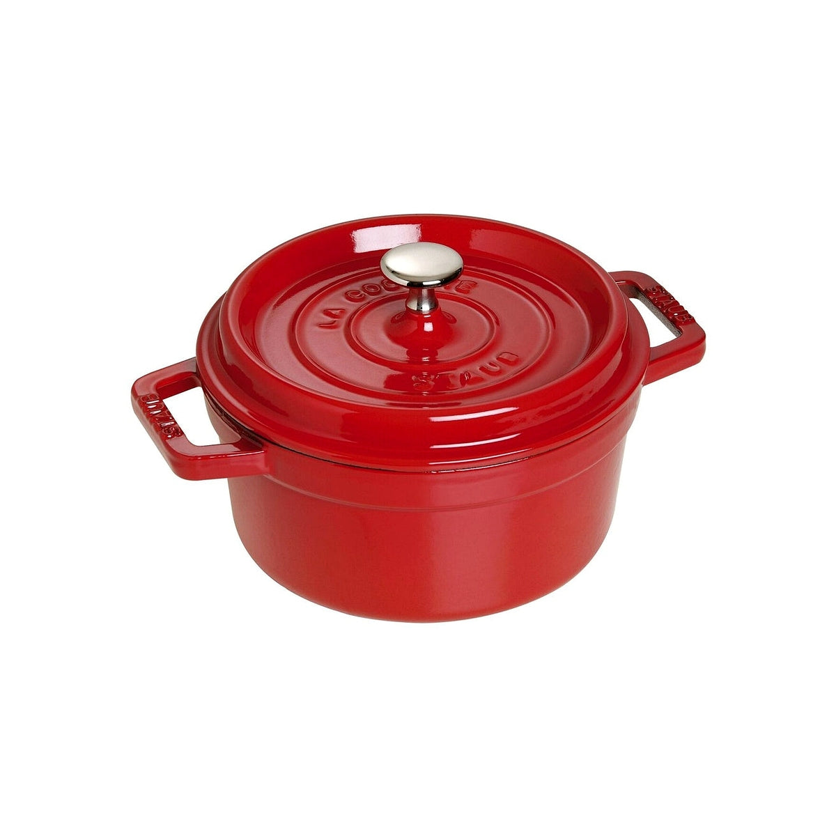 Staub Cocotte hrnec kulatý 22 cm/2,6 l višňová, 1102206