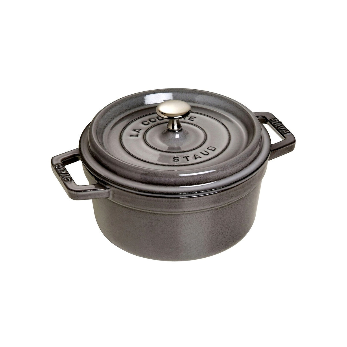 Staub Cocotte okrúhly hrniec 22 cm/2,6 l sivý, 1102218