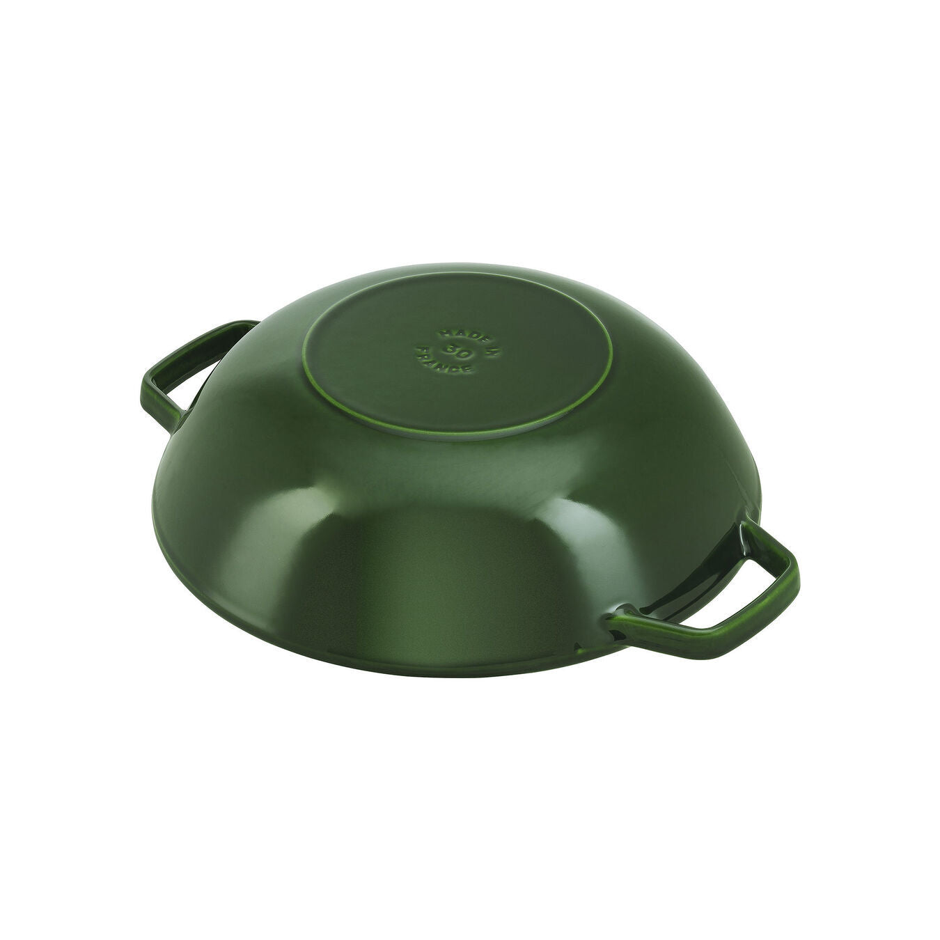 Staub wok with glass lid 30 cm/4,4 l basil, 40511-465