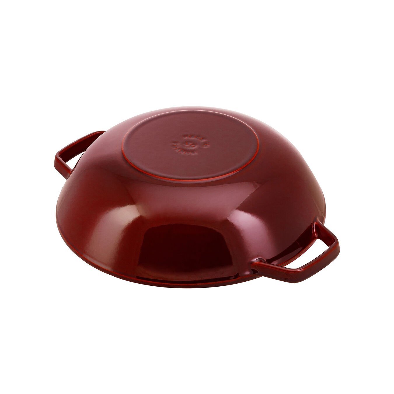 Staub wok with glass lid 30 cm/4,4 l grenadine, 40511-466