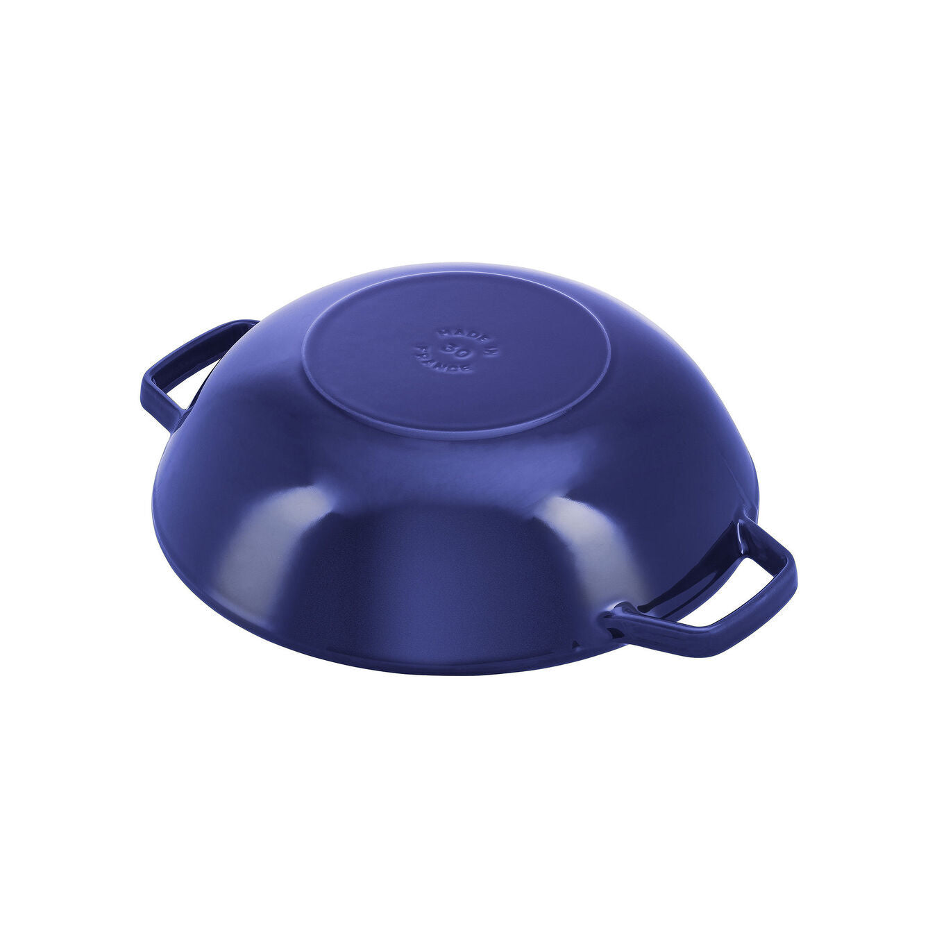 Staub wok so sklenenou pokrievkou 30 cm/4,4 l tmavomodrá, 40511-467