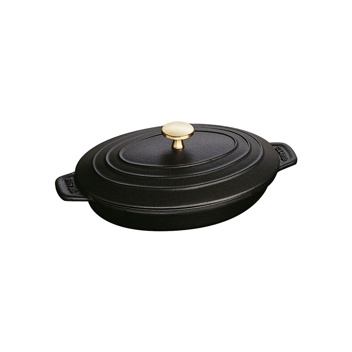 Staub liatinový pekáč s vekom oválny 23 cm/1 l čierny, 40509-582