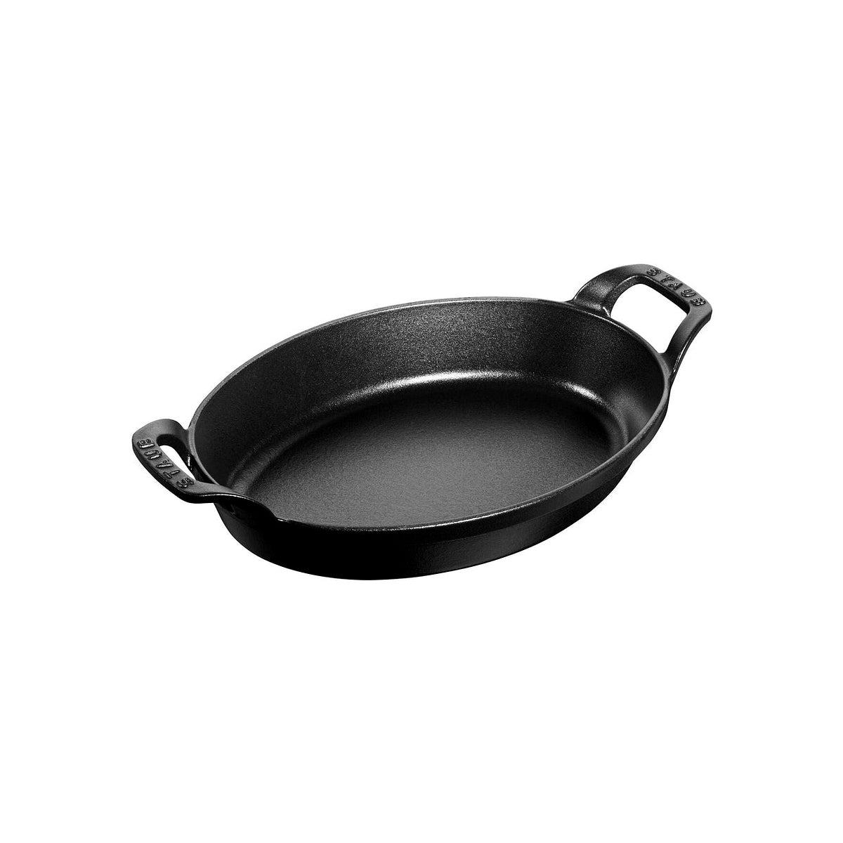 Staub liatinový oválny pekáč 24 cm/1 l, čierny, 40509-393