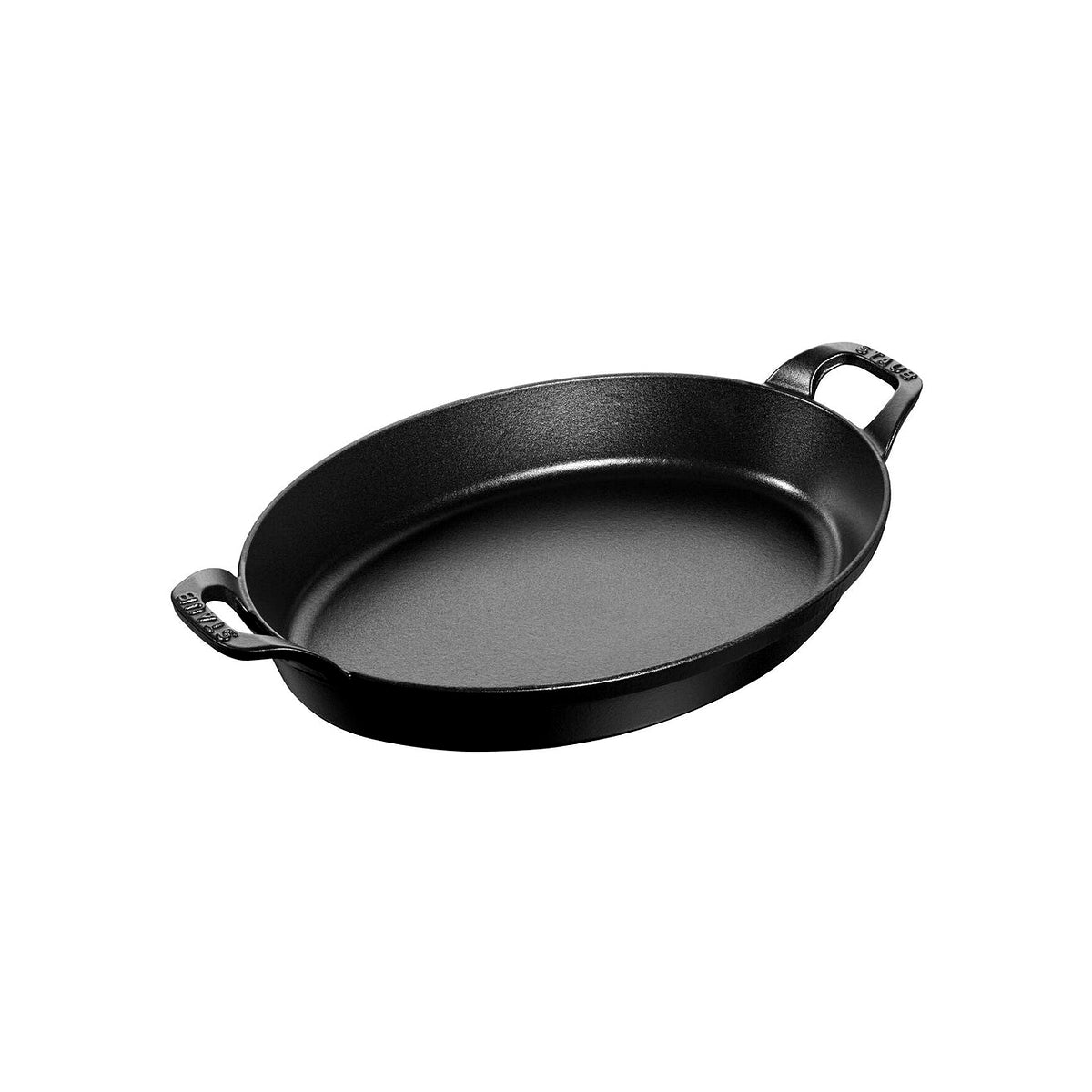 Staub cast iron oval roasting pan 32 cm/2,2 l, black, 40509-342