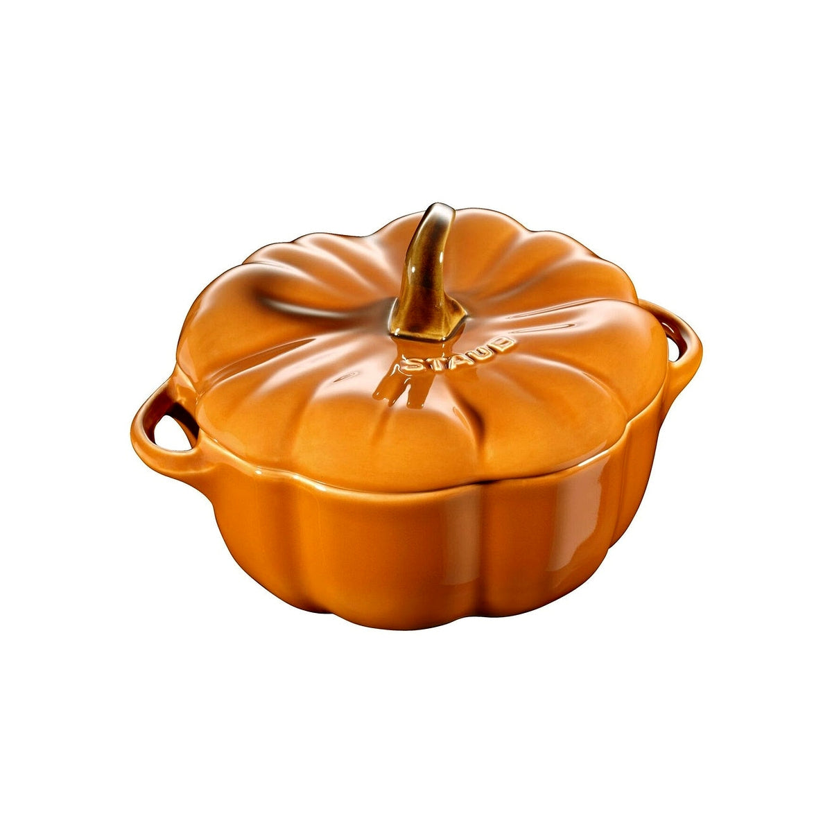 Staub Cocotte keramická zapekacia nádoba v tvare tekvice 15 cm/0,7 l, škorica, 40511-554