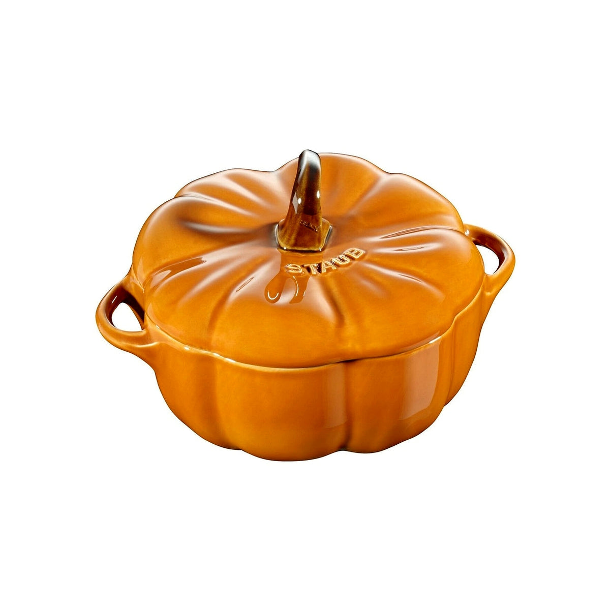 Staub Cocotte keramická zapékací miska ve tvaru dýně 12 cm/0,5 l, skořicová, 40511-555