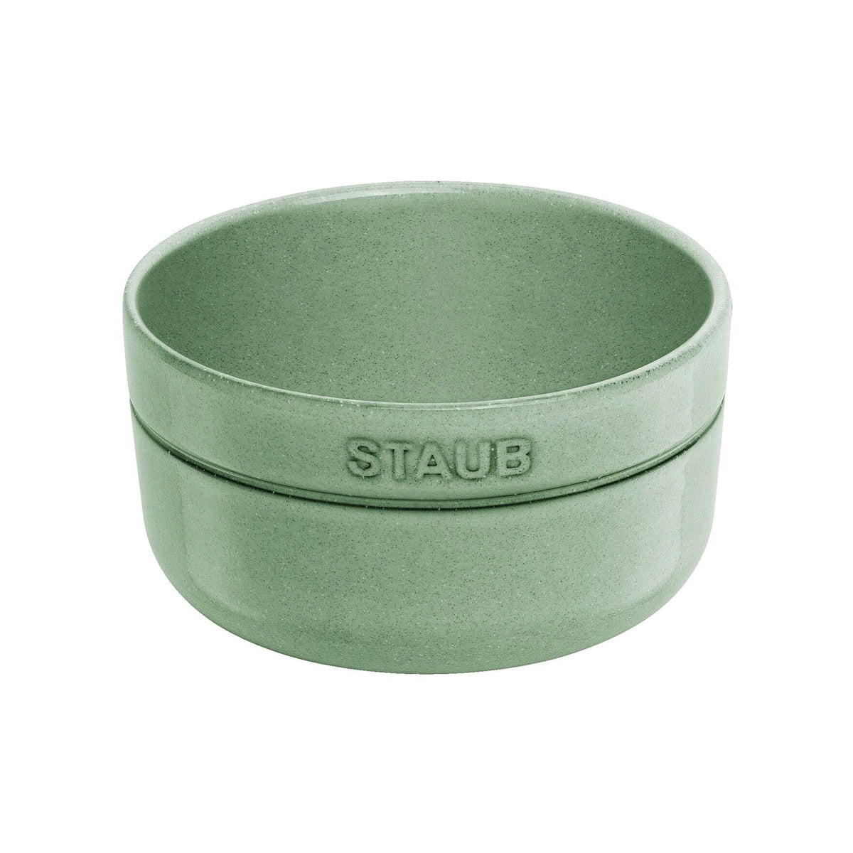 Keramická okrúhla miska Staub 12 cm/0,5 l, šalviovo zelená, 40508-185