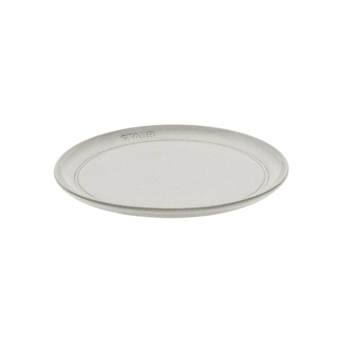 Keramický tanier Staub 22 cm, biely hľuzovkový, 40508-027