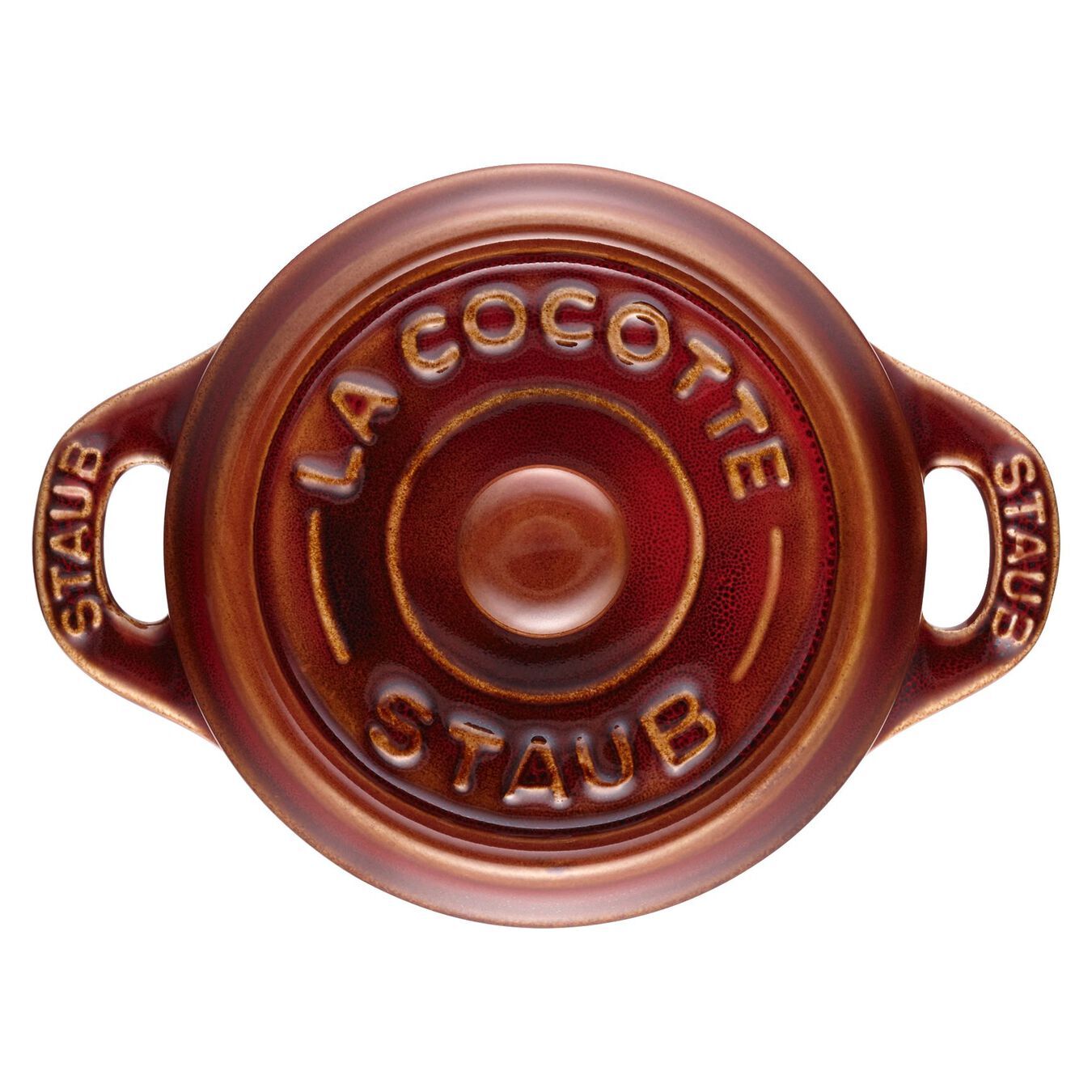 Staub Cocotte Mini keramický plech na pečenie 10 cm/0,2 l, antická meď, 40511-999