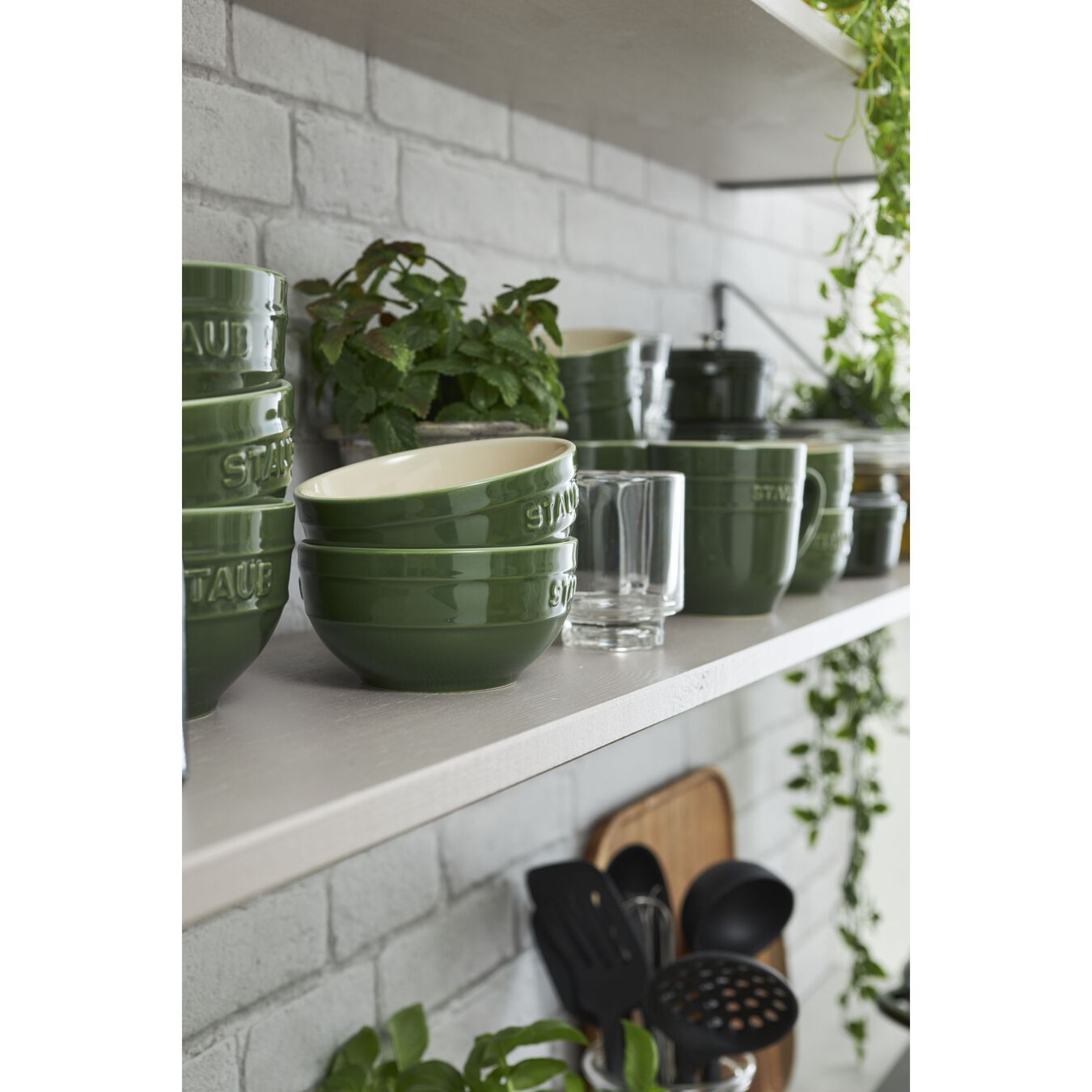 Keramická okrúhla misa Staub 12 cm/0,4 l bazalka, 40510-796