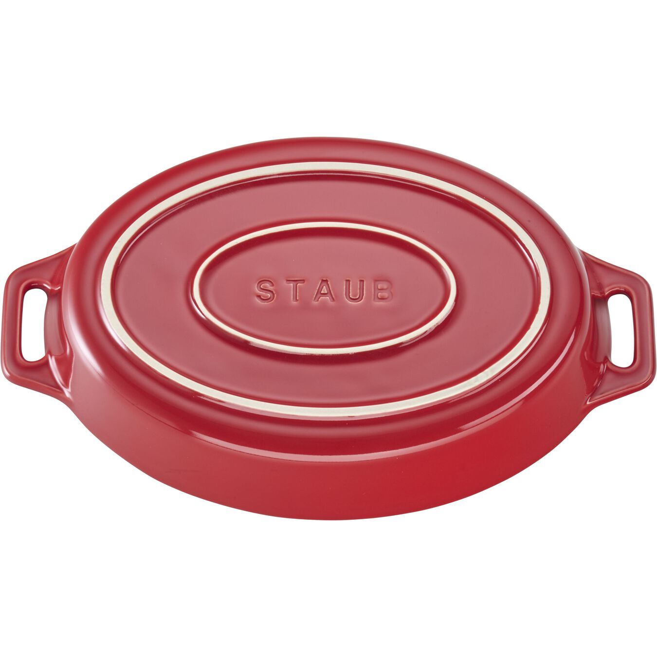 Staub keramická zapékací mísa oválná 23 cm/1,1 l višňová, 40511-156