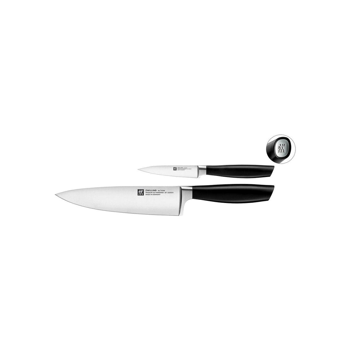 Zwilling All Star sada 2 nožov, kuchársky nôž 20 cm a špíz 10 cm, 33780-002